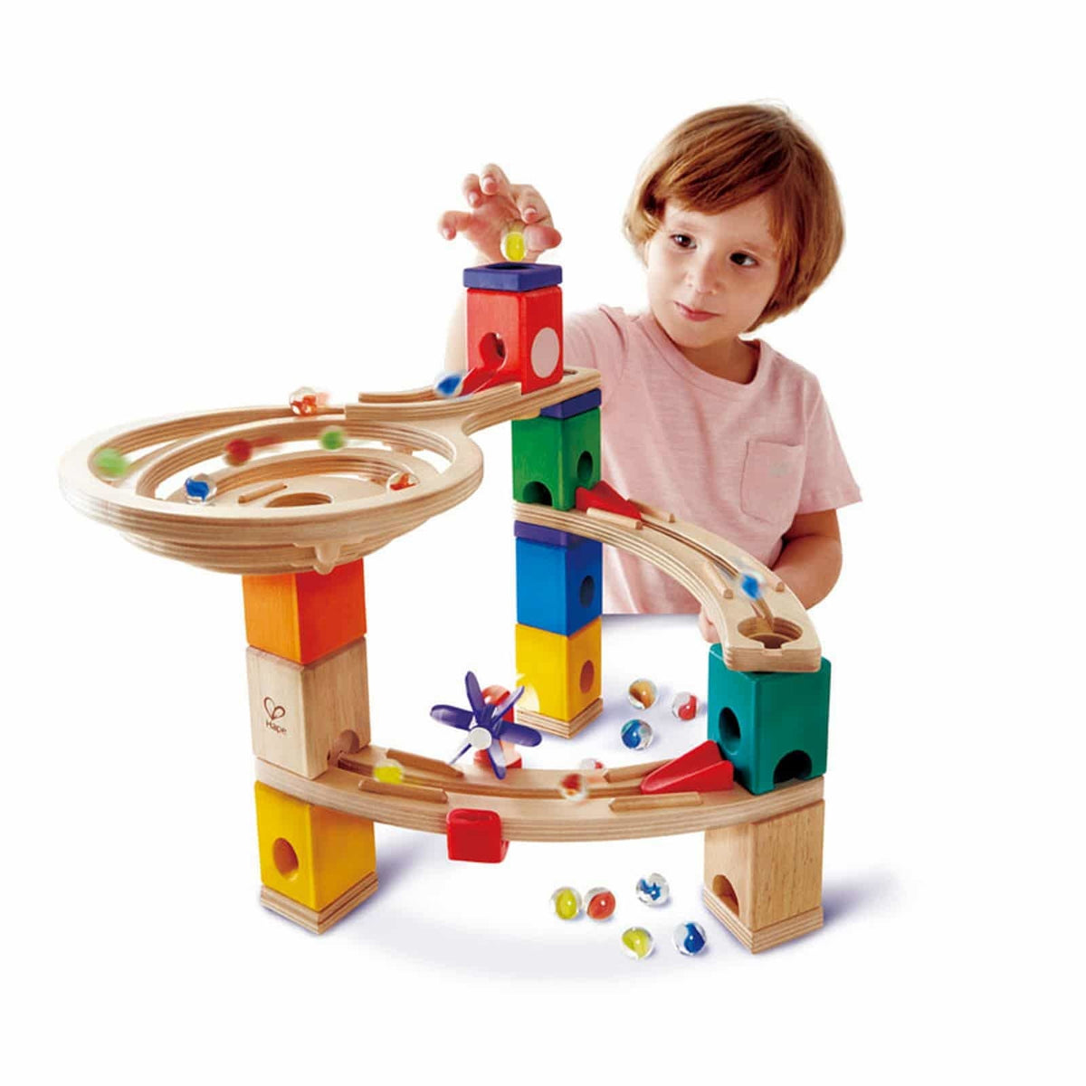 Hape store marble run