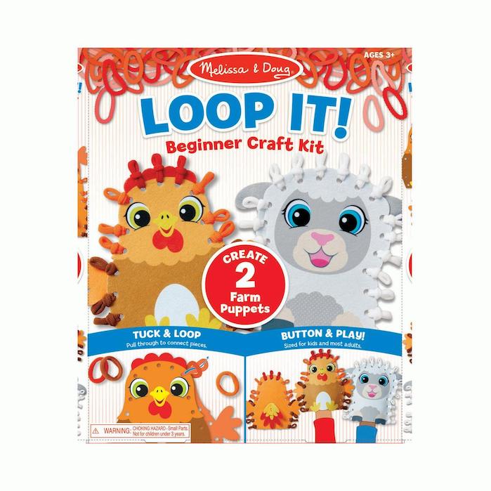 Melissa & Doug - Loop It! Beginner Craft Kit – RG Natural Babies and Toys