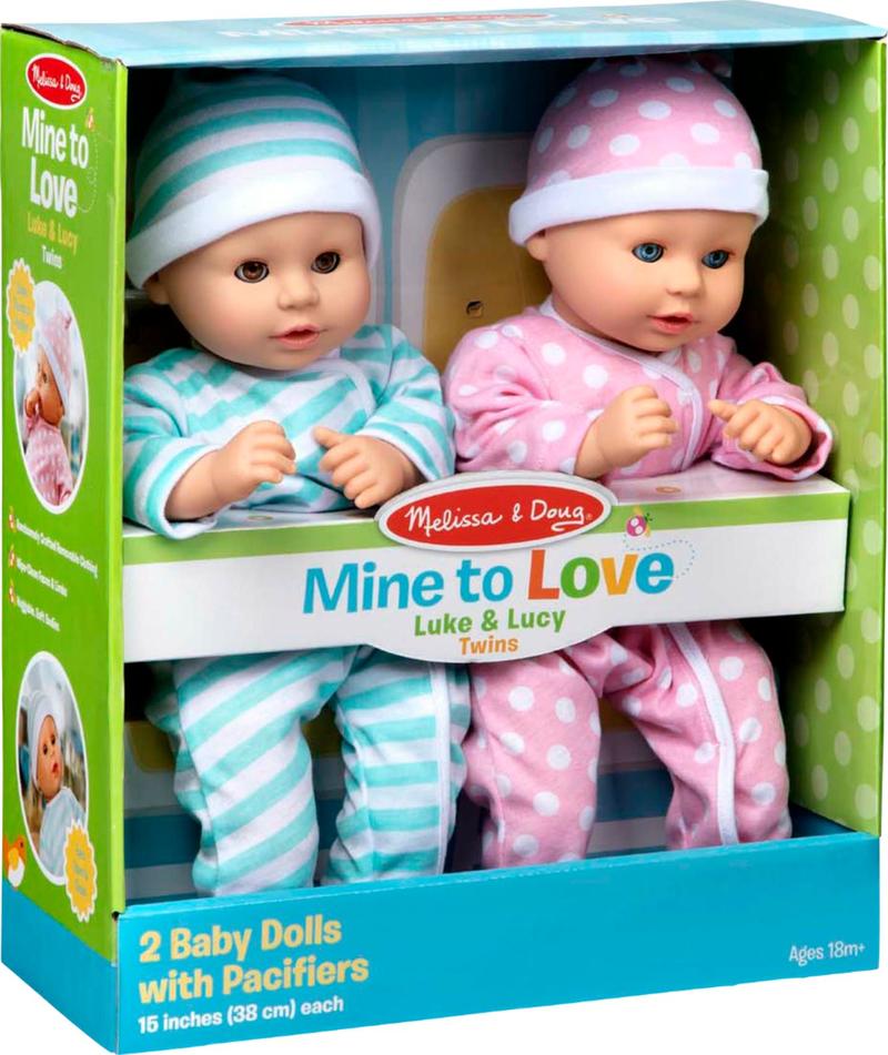 Melissa & Doug Mine to Love Doll Diaper Bag Set