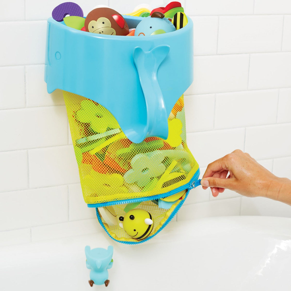 Skip hop moby bath cheap toy organizer