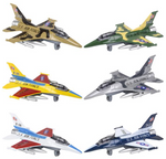 Toy Network 7" Die-Cast F-16 Air Force planes