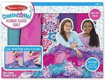 Melissa & Doug - Created by Me! Flower Fleece Quilt