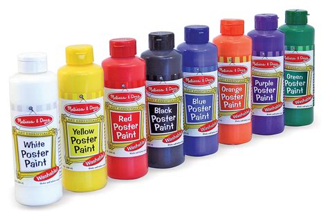 Kids Poster Paint 400ML Assorted Color Box