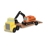 Melissa & Doug - Trailer & Excavator