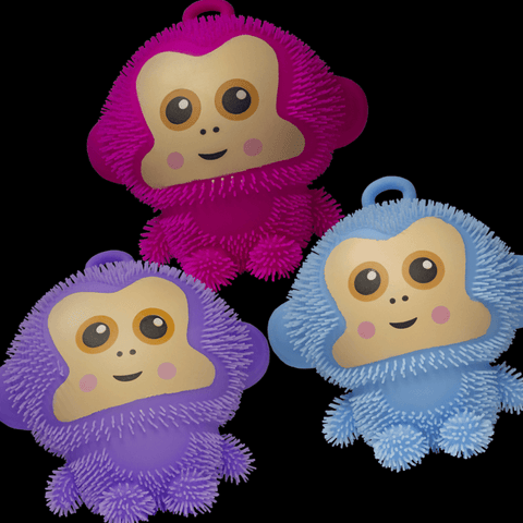 Toy Network - 8 Light up Puffer Monkey – RG Natural Babies and Toys